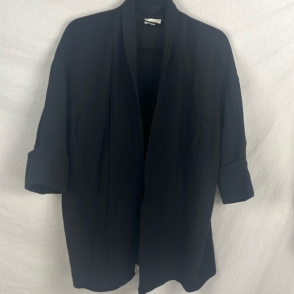 Wilfred slubbed small open cardigan jacket - Picture 1 of 5